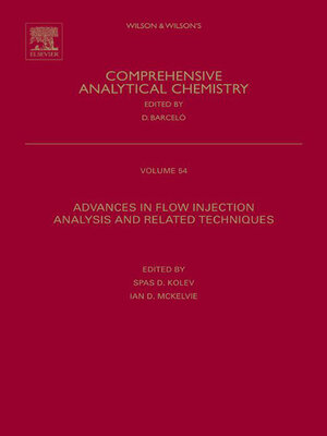 cover image of Advances in Flow Injection Analysis and Related Techniques